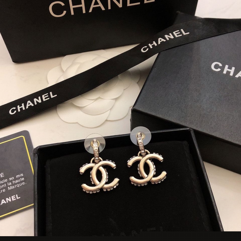 Ch*el earrings